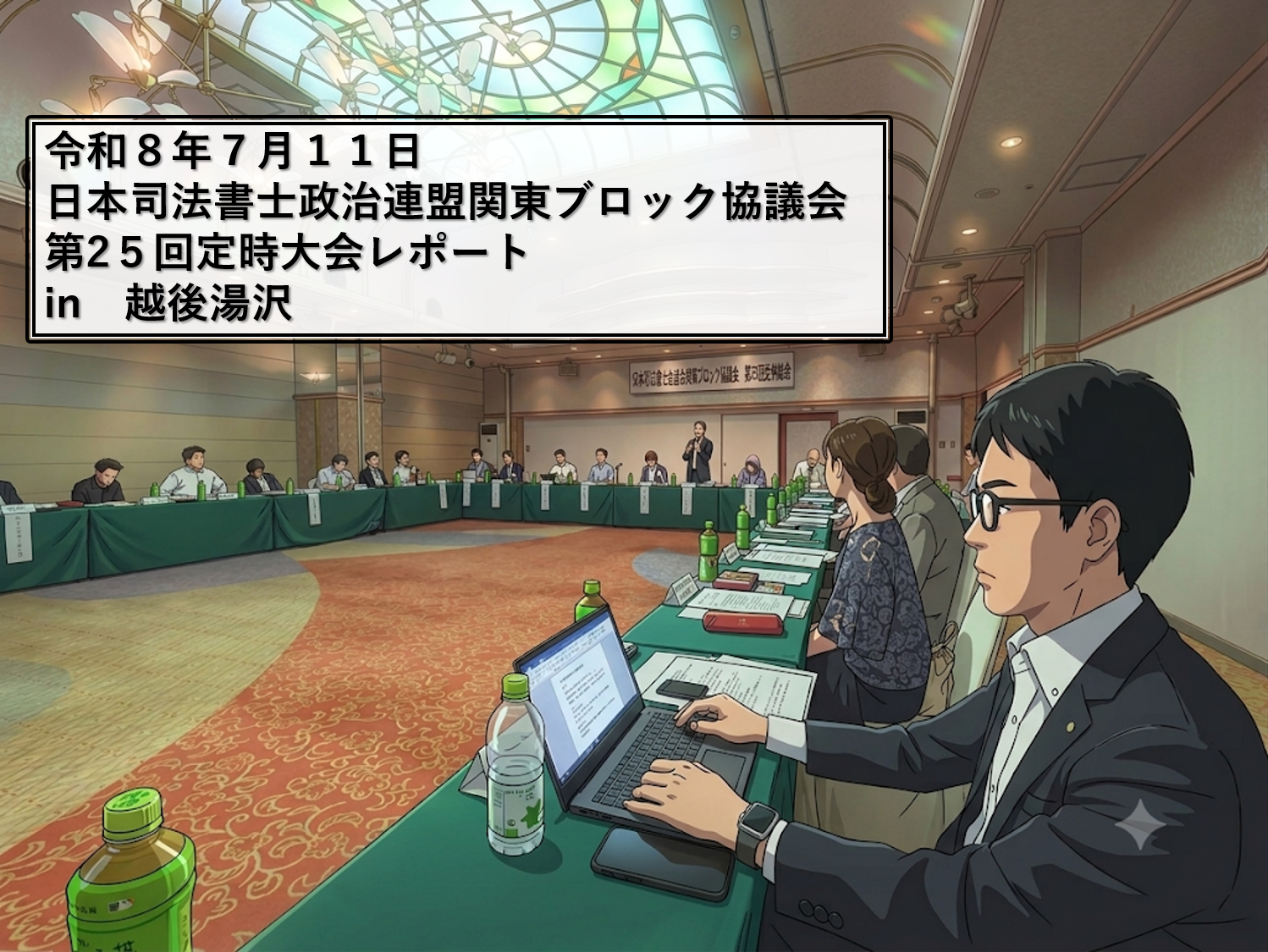 日本司法書士政治連盟関東ブロック協議会第25回定時大会レポート